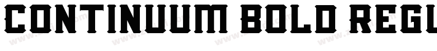 Continuum Bold Regul字体转换 Continuum Bold Regul字体转换